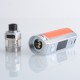 [Ships from Bonded Warehouse] Authentic Voopoo Drag S Pro Pod Mod Kit - Califomia Orange, 3000mAh, VW 5~80W, 5.5ml