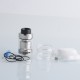 Authentic Oumier Wasp Nano RTA 2 Rebuildable Tank Atomizer - SS, 2ml, Single Coil, 24mm Diameter