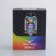 Authentic Oumier Wasp Nano RTA 2 Rebuildable Tank Atomizer - Rainbow, 2ml, Single Coil, 24mm Diameter