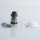 Authentic Oumier Wasp Nano RTA 2 Rebuildable Tank Atomizer - Black, 2ml, Single Coil, 24mm Diameter