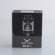 Authentic Oumier Wasp Nano RTA 2 Rebuildable Tank Atomizer - Black, 2ml, Single Coil, 24mm Diameter