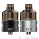 Authentic Uwell Aeglos Empty Tank Pod Cartridge Atomizer w/ 510 Adapter Base - Silver, 4.5ml, 26.5mm