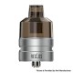[Ships from Bonded Warehouse] Authentic Uwell Aeglos Empty Tank Pod Cartridge w/ 510 Adapter + 6 Coils - Silver, 4.5ml, 26.5mm