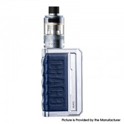 [Ships from Bonded Warehouse] Authentic Voopoo Drag 3 177W VW Box Mod Kit with TPP-X Pod Tank -Silver Dream Blue , 5~177W