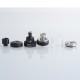 Authentic Hellvape Dead Rabbit R Tank Atomizer - Matte Black, 5ml / 6.5ml, 25.5mm Diameter