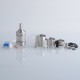 Authentic Exvape Expromizer V1.4 MTL RTA Rebuildable Tank Atomizer Limited Edition - Brushed, 2.0ml / 4.0ml / 6.0ml, 23mm