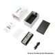 Authentic Pioneer4you iPV V200 200W VW Box Mod - Aluminum Black, 5~200W, 2 x 18650, YiHi SX531 chip