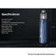 Authentic FreeMax Marvos 80W VW Pod Mod Kit - White, 5~80W, 1 x 18650, 4.5ml, 0.15ohm / 0.25ohm