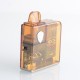 Authentic Rincoe Jellybox Nano Pod System Mod Kit - Amber Clear, 1000mAh, 2.8ml, 0.5ohm / 1.0ohm