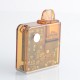 Authentic Rincoe Jellybox Nano Pod System Mod Kit - Amber Clear, 1000mAh, 2.8ml, 0.5ohm / 1.0ohm