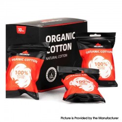 Original Hellvape Organic Cotton for RBA / RTA / RDA / RDTA Vape Atomizer - 17g