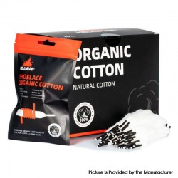Original Hellvape Shoelace Organic Cotton for RDA / RTA / RDTA Vape Atomizer - (40 PCS)