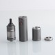 Authentic Digi S G MTL Tube Kit - Gunmetal, S Tube Mod + Siren G MTL Tank, 1 x 18350 / 18650, 4.0ml, 1.2 / 1.8ohm