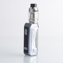 [Ships from Bonded Warehouse] Authentic GeekVape S100 Aegis Solo 2 Box Mod + Z Sub-ohm 2021 Tank Kit - Silver, 1 x 18650, 5.5ml