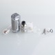 [Ships from Bonded Warehouse] Authentic GeekVape S100 Aegis Solo 2 Box Mod + Z Sub-ohm 2021 Tank Kit - Silver, 1 x 18650, 5.5ml