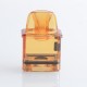 Authentic Rincoe Jellybox Nano Pod System Replacement Empty Pod Cartridge - Amber Clear, 2.8ml (1 PC)