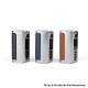 Authentic Dovpo Riva 200W TC VW Box Mod - Silver Brown, 5~200W, 2 x 18650