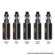 [Ships from Bonded Warehouse] Authentic Vaporesso Target 200 VW Box Mod Kit with iTANK - Sunset Red, VW 5~220W