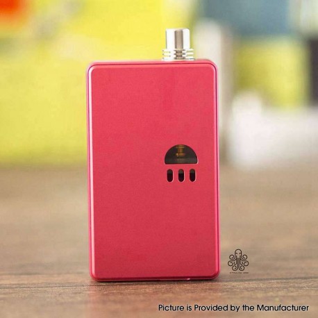 Authentic Cthulhu RBA AIO Box Mod Kit - Hot Pink, VW 1~60W, 1 x 18650, 6.0ml