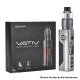 Authentic OXVA Vativ 100W Full Mod Kit with Unione PnM Tank Atomizer - CF Gunmetal, 5~100W, 1 x 18650, 5ml, 0.15ohm / 0.3ohm