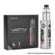 Authentic OXVA Vativ 100W Full Mod Kit with Unione PnM Tank Atomizer - Medusa SS, 5~100W, 1 x 18650, 5ml, 0.15ohm / 0.3ohm