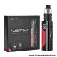 Authentic OXVA Vativ 100W Full Mod Kit with Unione PnM Tank Atomizer - Red Croc Black, 5~100W, 1 x 18650, 5ml, 0.15ohm / 0.3ohm