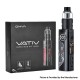 Authentic OXVA Vativ 100W Full Mod Kit with Unione PnM Tank Atomizer - Skull Black, 5~100W, 1 x 18650, 5ml, 0.15ohm / 0.3ohm