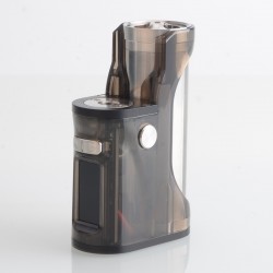 Authentic Hippovape B'adapt Pro 100W TC VW SBS Box Mod - Tawny Clear, 1~100W, 100~315'C / 200~600'F, 1 x 18650/20700/21700