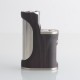 Authentic Hippovape B'adapt Pro 100W TC VW Vape SBS Box Mod - Dark Wood, 1~100W, 100~315'C / 200~600'F, 1 x 18650/ 20700 / 21700