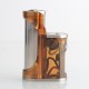 Authentic Hippovape B'adapt Pro 100W TC VW SBS Box Mod - Amber Clear, 1~100W, 100~315'C / 200~600'F, 1 x 18650/20700/21700