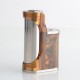 Authentic Hippovape B'adapt Pro 100W TC VW SBS Box Mod - Amber Clear, 1~100W, 100~315'C / 200~600'F, 1 x 18650/20700/21700