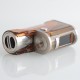 Authentic Hippovape B'adapt Pro 100W TC VW SBS Box Mod - Amber Clear, 1~100W, 100~315'C / 200~600'F, 1 x 18650/20700/21700