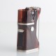 Authentic Hippovape B'adapt Pro 100W TC VW SBS Box Mod - Red Brown, 1~100W, 100~315'C / 200~600'F, 1 x 18650/ 20700 / 21700