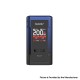 Authentic SMOKTech SMOK R-KISS 2 200W VW Box Mod - Black Blue, 5~200W, 2 x 18650