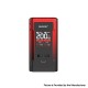 Authentic SMOKTech SMOK R-KISS 2 200W VW Box Mod - Black Red, 5~200W, 2 x 18650