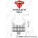 Authentic ThunderHead Creations Tauren MAX RDA Rebuildable Dripping Atomizer w/ BF Pin - Transparent, 27mm Diameter