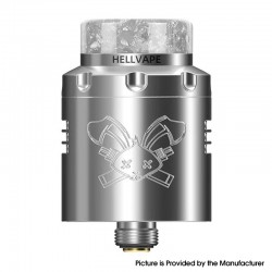 Original Hellvape Dead Rabbit 3 RDA - Dual Coil, with BF Pin, 24mm Diameter