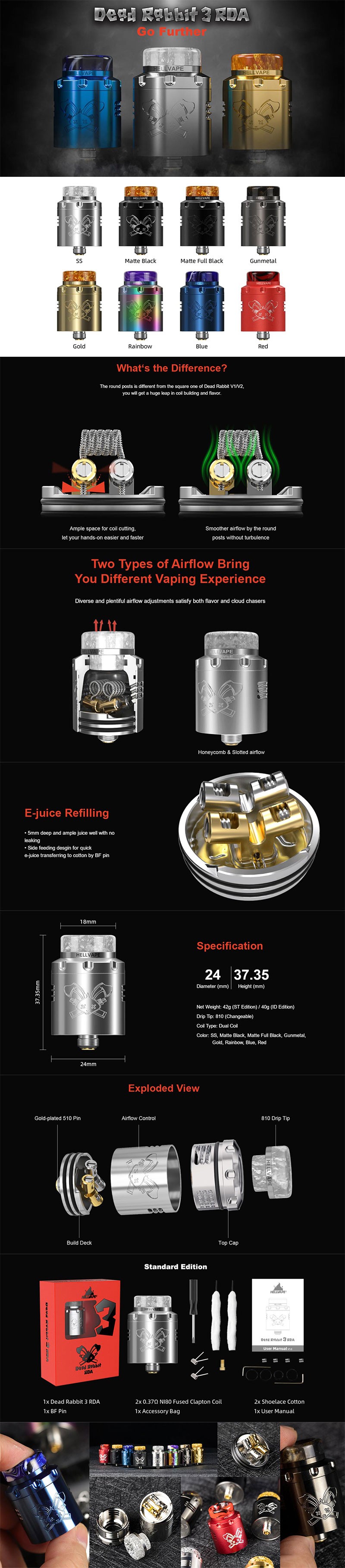 Hellvape Dead Rabbit 3 RDA