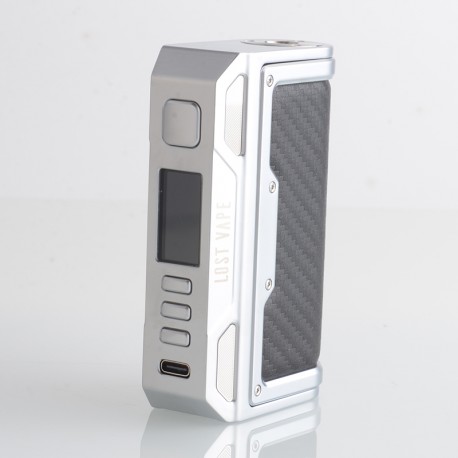 [Ships from Bonded Warehouse] Authentic LostVape Thelema Quest 200W VW Box Mod - SSCarbon Fiber, 5~200W, 2 x18650