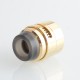 Authentic Damn Nitrous RDA Rebuildable Dripping Atomizer - Gold, With BF Pin, 22mm Diameter