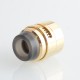 Authentic Damn Nitrous RDA Rebuildable Dripping Atomizer - Gold, With BF Pin, 22mm Diameter