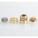 Authentic Damn Nitrous RDA Rebuildable Dripping Atomizer - Gold, With BF Pin, 22mm Diameter