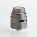 Authentic Damn Nitrous RDA Rebuildable Dripping Atomizer - Gun Metal, With BF Pin, 22mm Diameter