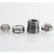 Authentic Damn Nitrous RDA Rebuildable Dripping Atomizer - Gun Metal, With BF Pin, 22mm Diameter