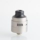 Authentic Damn Nitrous RDA Rebuildable Dripping Atomizer - Matte Grey, With BF Pin, 22mm Diameter