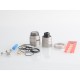 Authentic Damn Nitrous RDA Rebuildable Dripping Atomizer - Matte Grey, With BF Pin, 22mm Diameter