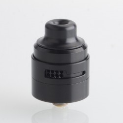 Authentic Damn Vape Nitrous RDA Rebuildable Dripping Vape Atomizer - Black, With BF Pin, 22mm Diameter