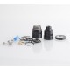 Authentic Damn Nitrous RDA Rebuildable Dripping Atomizer - Black, With BF Pin, 22mm Diameter