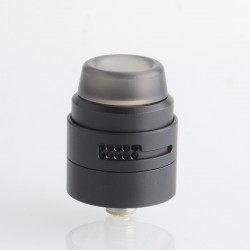 Authentic Damn Vape Nitrous RDA Rebuildable Dripping Vape Atomizer - Matte Black, With BF Pin, 22mm Diameter