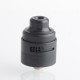 Authentic Damn Nitrous RDA Rebuildable Dripping Atomizer - Matte Black, With BF Pin, 22mm Diameter